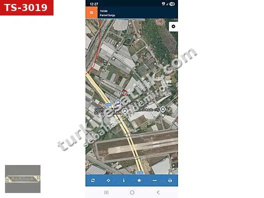 gazipasa sari agacta satilik kupon tarla